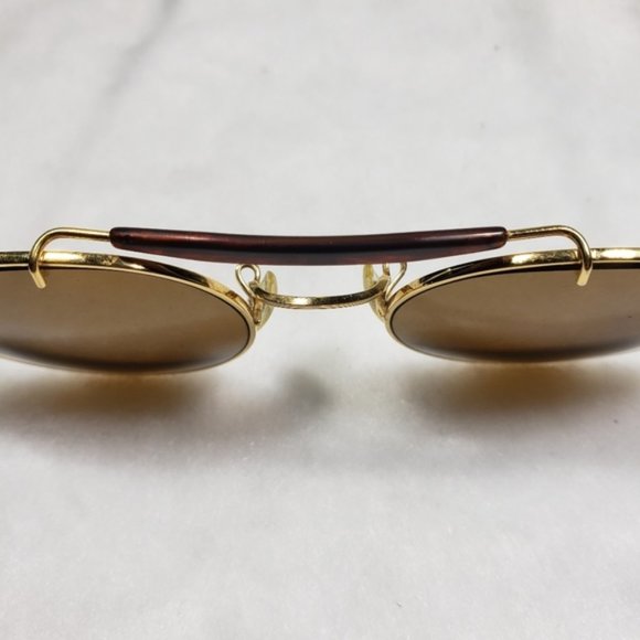 Ray-Ban B&L Vintage Outdoorsman Round Sunglasses - Picture 9 of 16